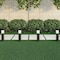 Pure Garden Stainless Steel Solar Path Bollard Lights, Black, 6PK 50-LG1063 - alternate 1
